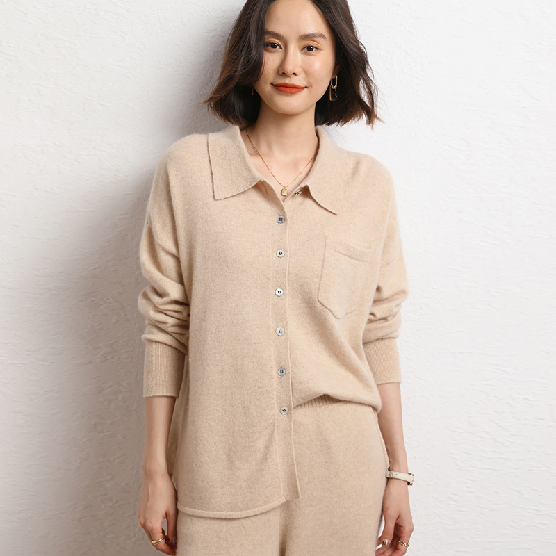 Autumn Women's Cardigan 100% C - огляд і ціна Wool Coat Peacoat