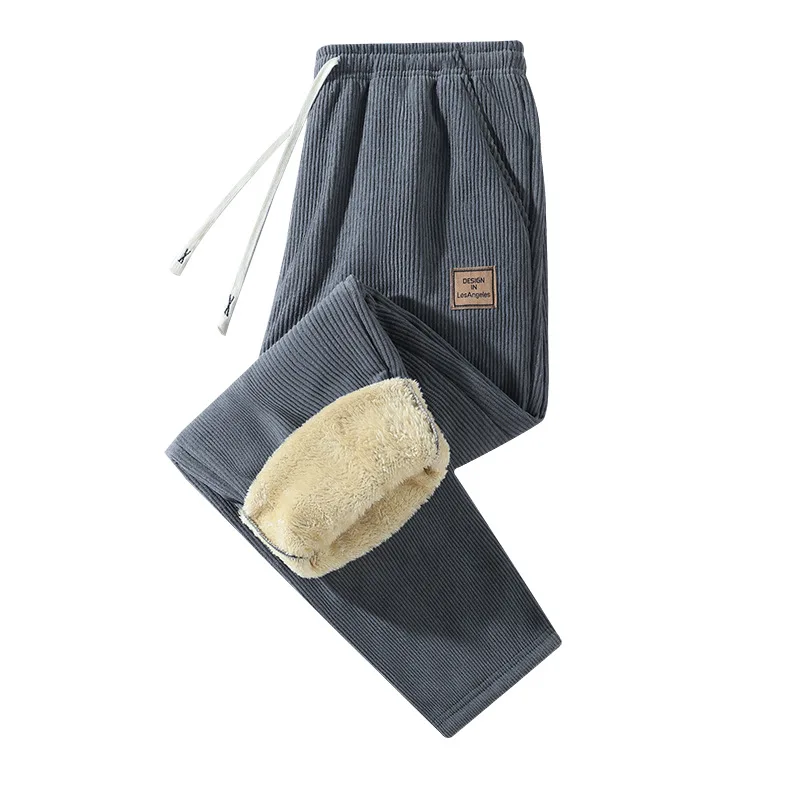 Winter Warm Pants Men's Thick  - огляд і ціна Corduroy Pant Warm