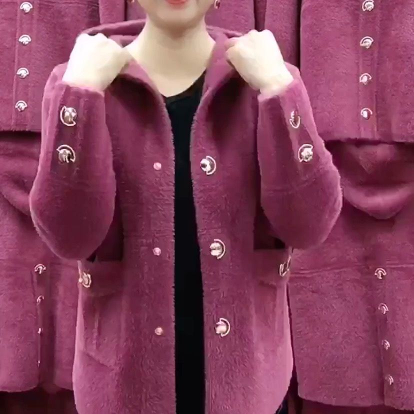 NEW Middle Aged Elderly Mother - огляд і ціна Wool Coat Peacoat