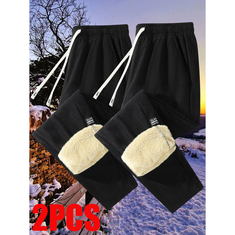 Padded Sweatpants 2-Pack Cordu - огляд і ціна Corduroy Pant Warm