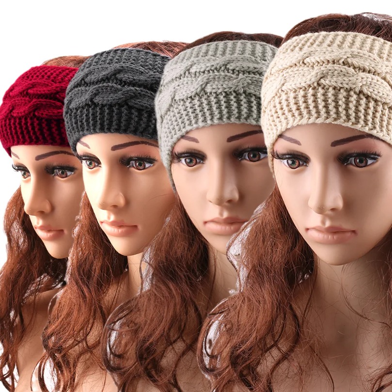 Hair Bands Hemp Headband Woman - огляд і ціна Fleece Ear Warmer Band