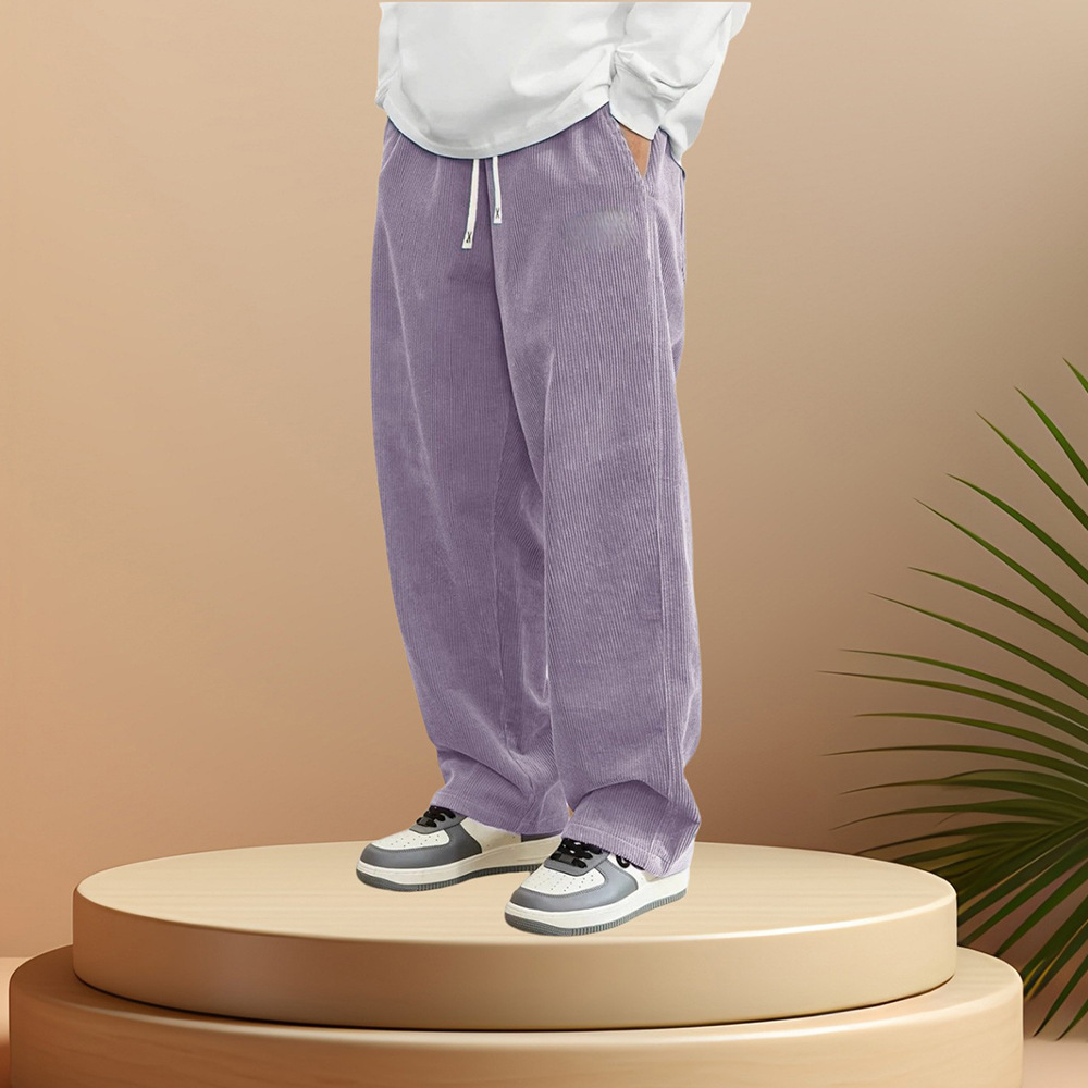 Autumn Winter Warm Motorcycle  - огляд і ціна Corduroy Pant Warm