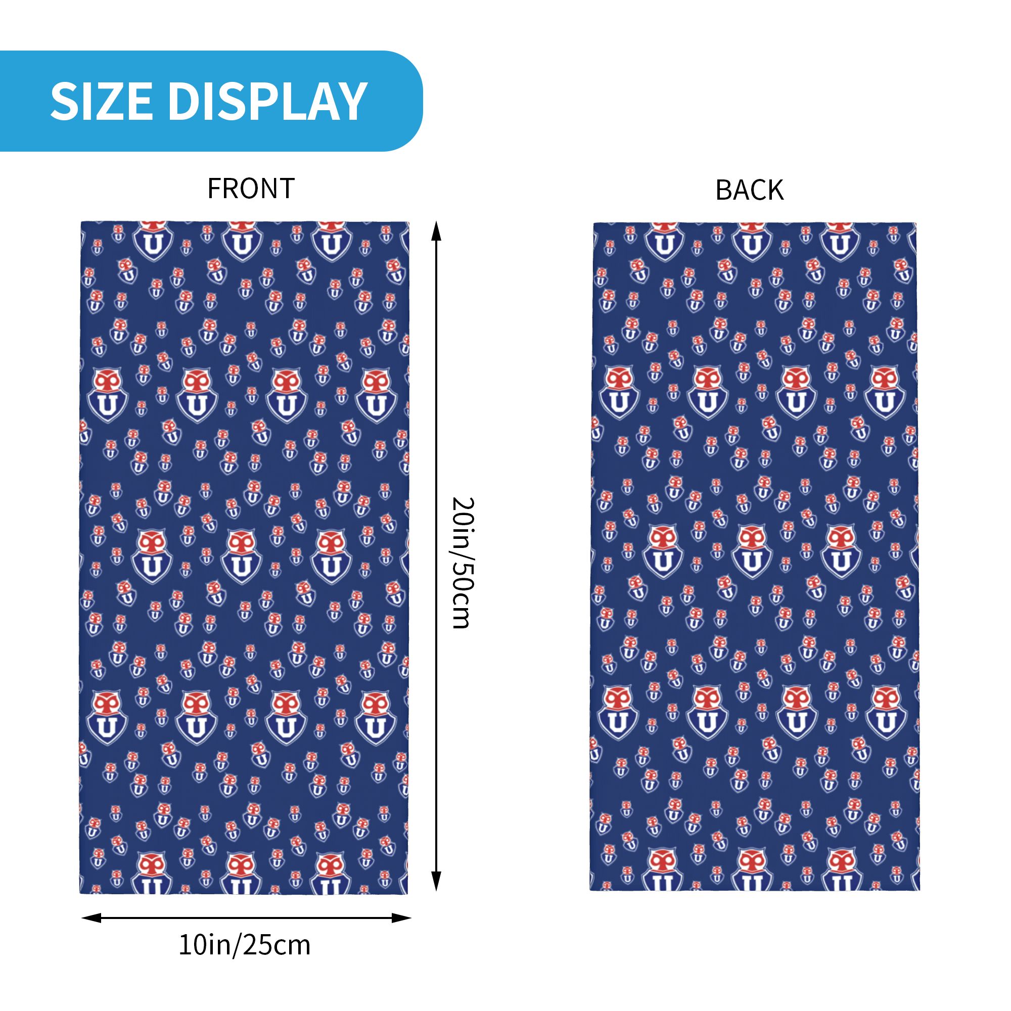 University Of Chile Neck Gaite - огляд і ціна Neck Gaiter Fleece