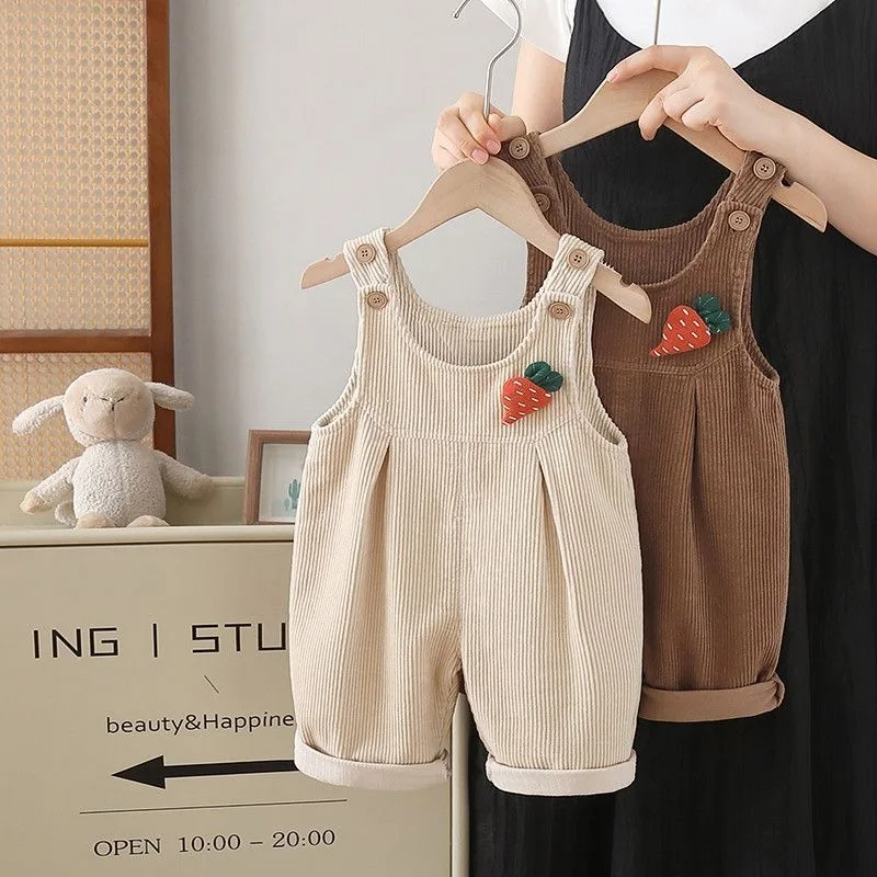 1-4Y Autumn Baby Suspenders Pa - огляд і ціна Corduroy Pant Warm
