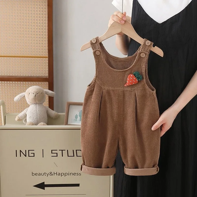 1-4Y Autumn Baby Suspenders Pa - огляд і ціна Corduroy Pant Warm