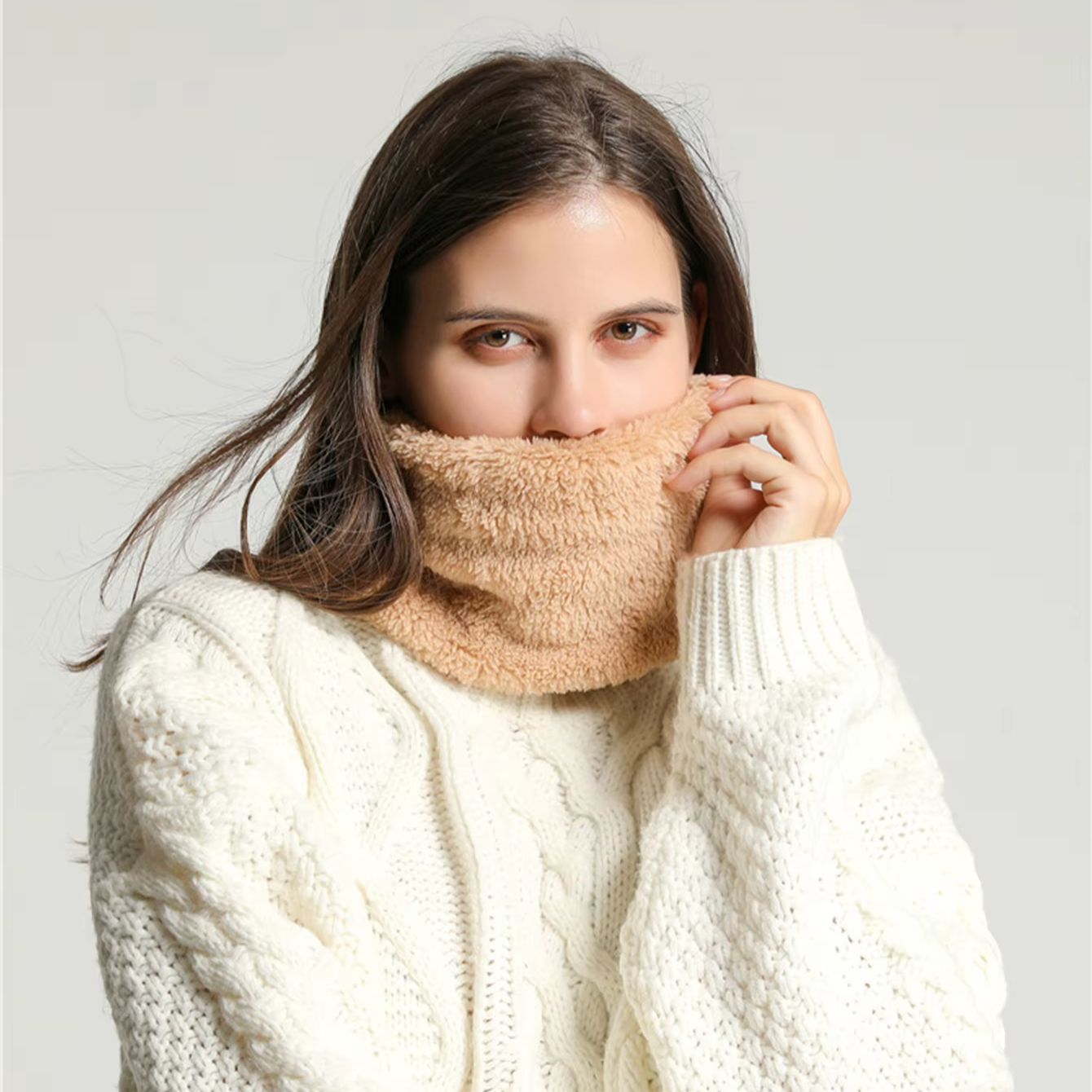 Casual Coral Fleece Neck Warme - огляд і ціна Neck Gaiter Fleece