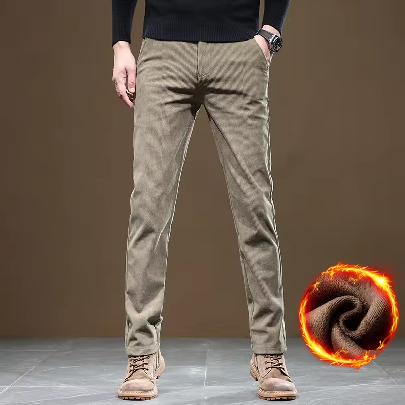 Men Thick WarmBusiness Pants W - огляд і ціна Corduroy Pant Warm
